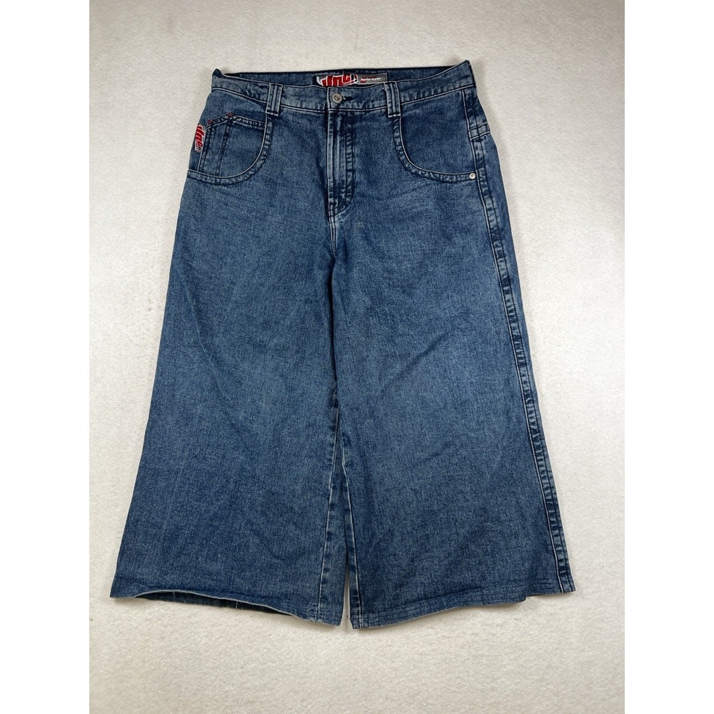 JNCO Destroyer 107 Vintage Denim Jeans Men's Size 36 Baggy READ